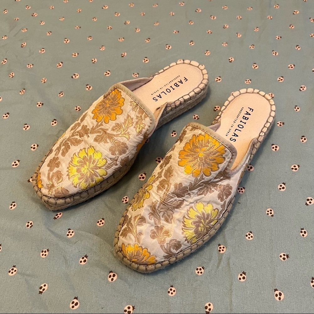 Fabiolas Handcrafted Espadrilles Mules Slides Slippers